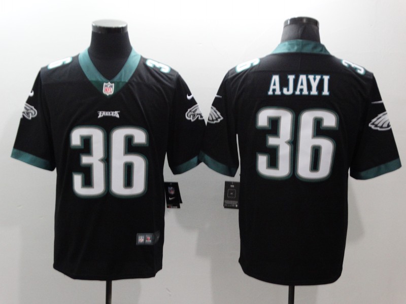 Men's Philadelphia Eagles Jay Ajayi #36 Black Jersey